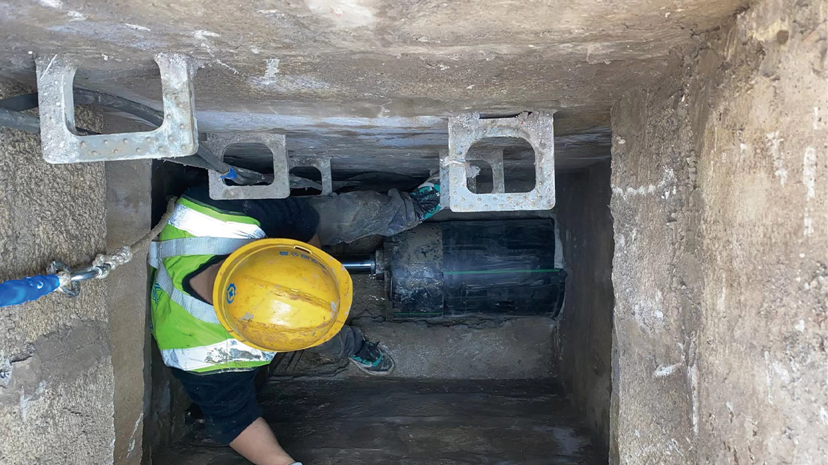 淮上HDPE短管内衬法